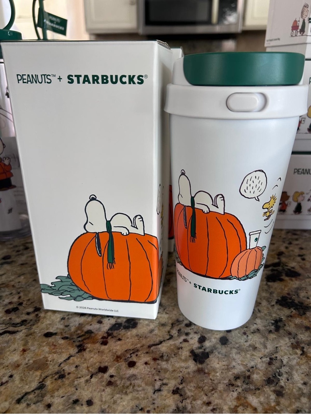 Starbucks Peanuts Travel Cup